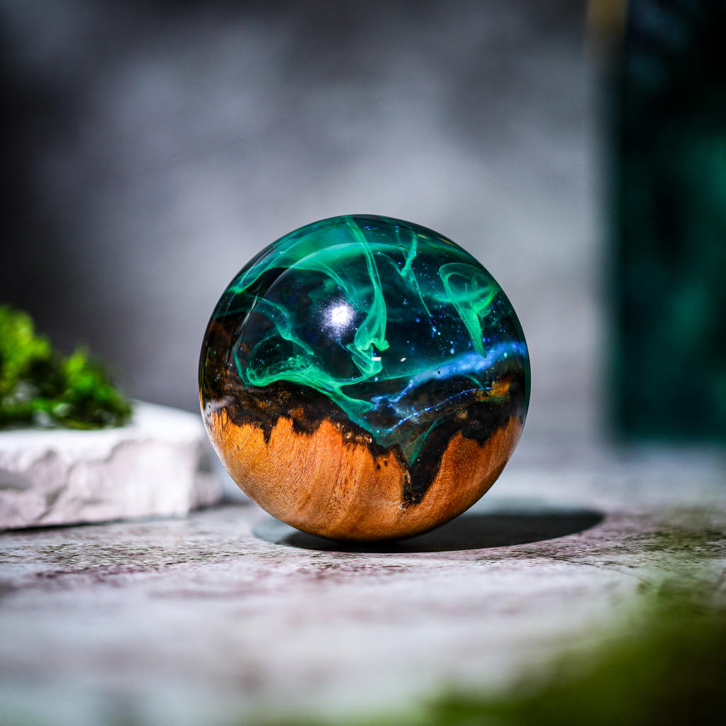 Aurora Borealis Paperweight 1 Aurora Borealis Paperweight