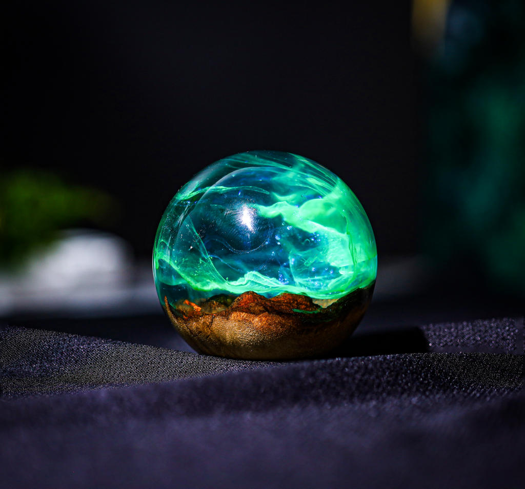 Aurora Borealis Paperweight 8 Aurora Borealis Paperweight