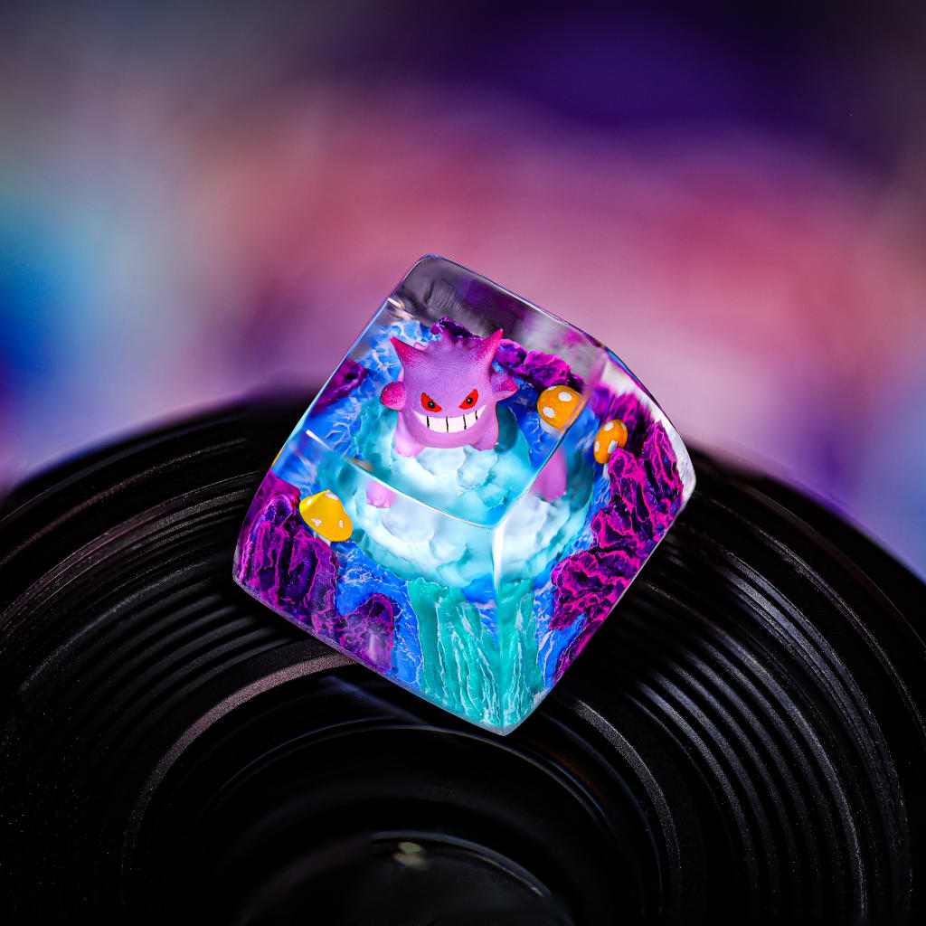 Creepy Gengar Pokemon Keycap 1 Creepy Gengar Pokemon Keycap