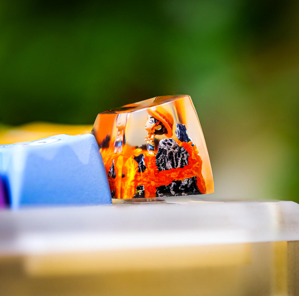 Ace One Piece Keycap 6 ACE One Piece Keycap