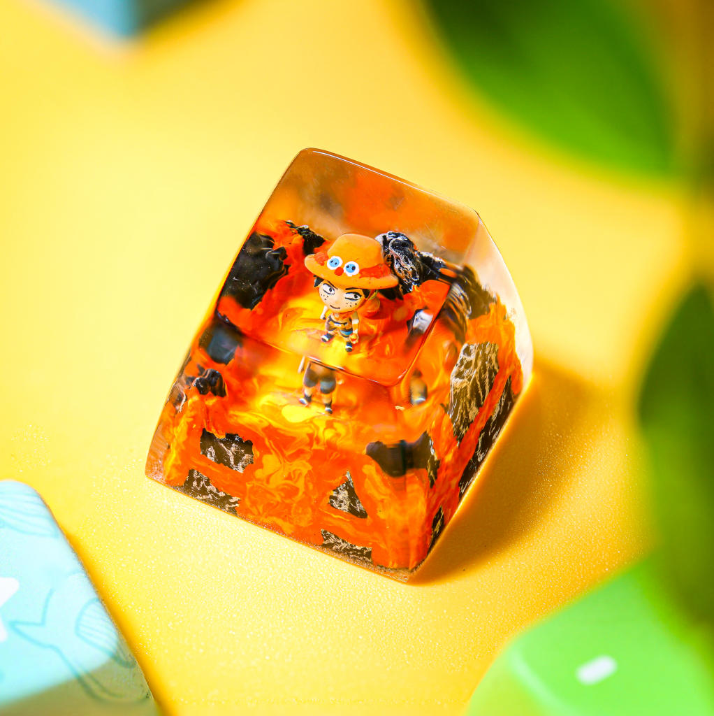 Ace One Piece Keycap 4 ACE One Piece Keycap