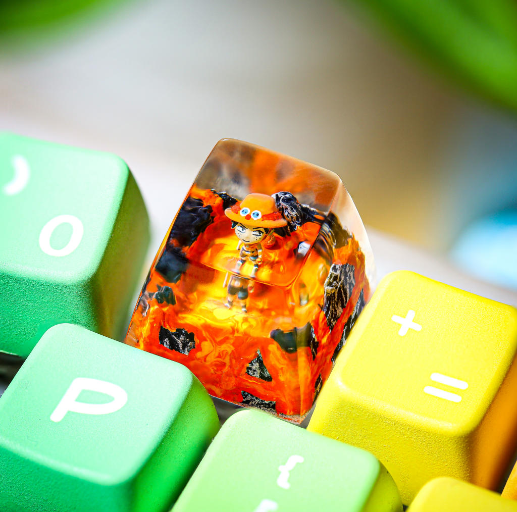 Ace One Piece Keycap 3 ACE One Piece Keycap