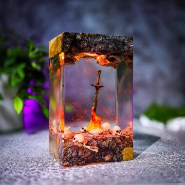 Bonfire Dark Soul 3 Lamp ver 1