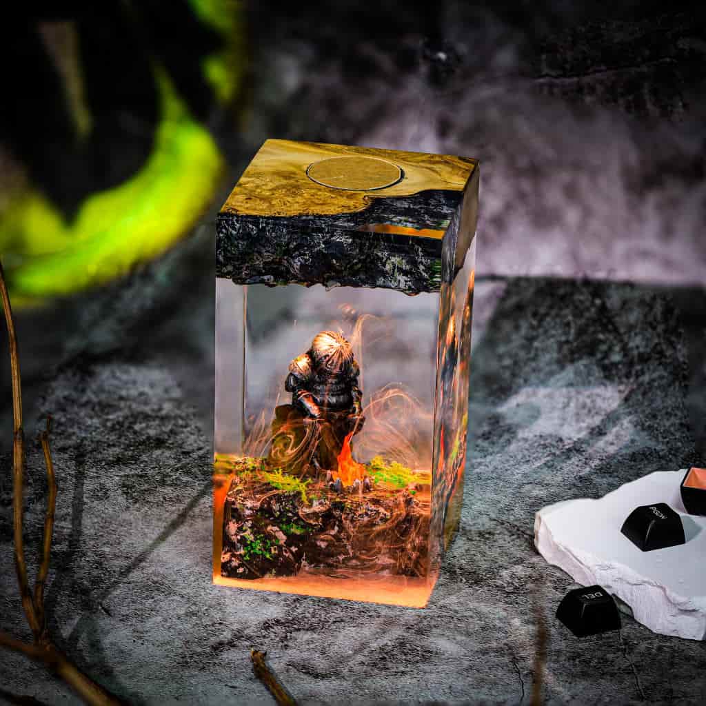Onion Knight Statue from Dark Souls 3 Night Light 11 Onion Knight Statue from Dark Souls 3 Night Light
