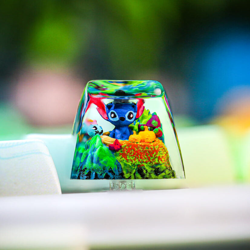 Stitch Keycap Halloween Version 1 Stitch Keycap Halloween Version