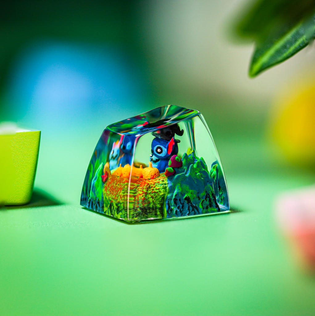 Stitch Keycap Halloween Version 3 Stitch Keycap Halloween Version