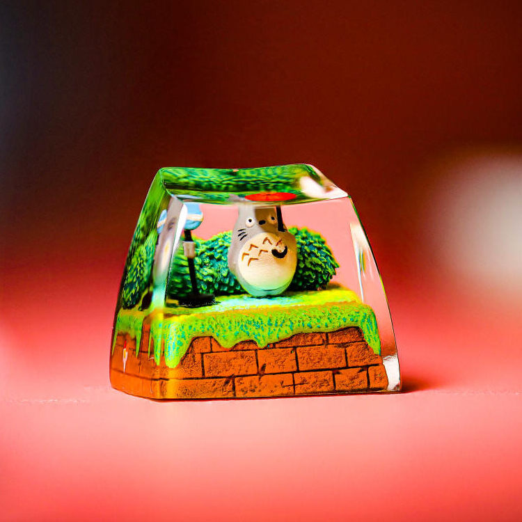 Totoro From My Neighbor Keycap 1 Totoro From My Neighbor Keycap