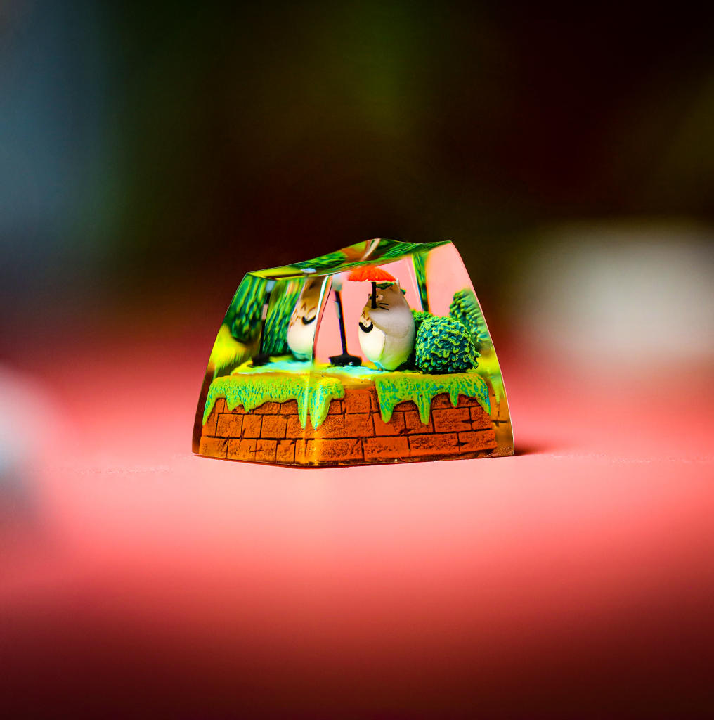 Totoro From My Neighbor Keycap 3 Totoro From My Neighbor Keycap