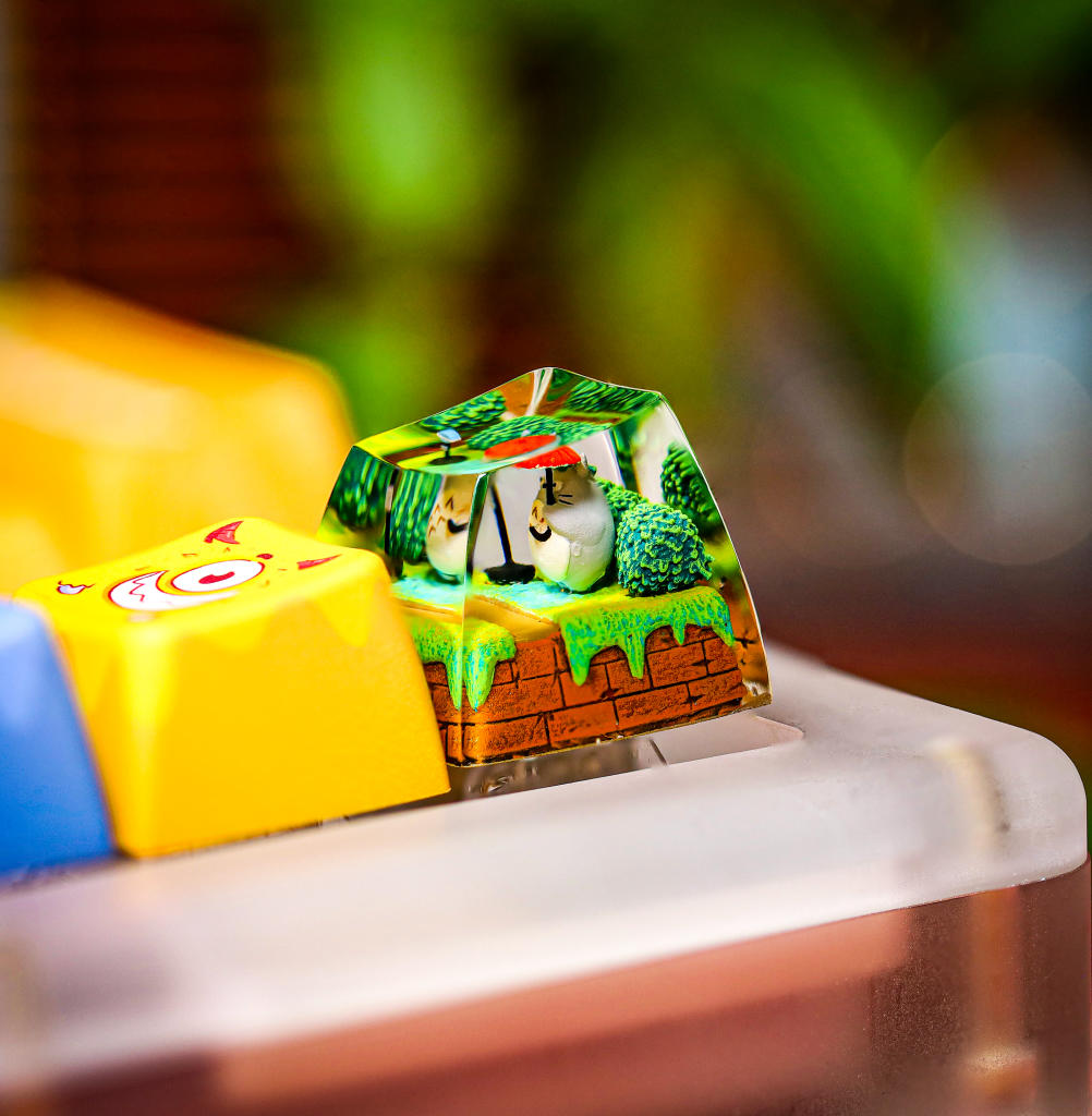 Totoro From My Neighbor Keycap 2 Totoro From My Neighbor Keycap
