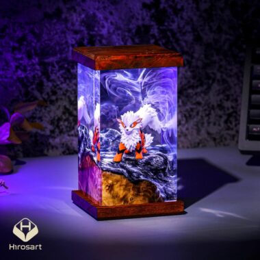 Arcanine Pokemon Resin Night Light