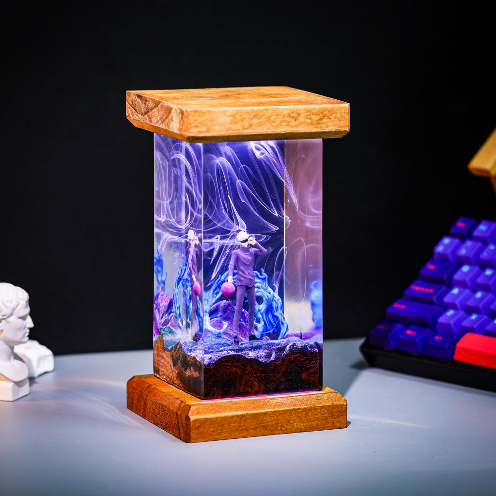 Gojo Satoru Epoxy Night Light 3 Gojo Satoru Night Light