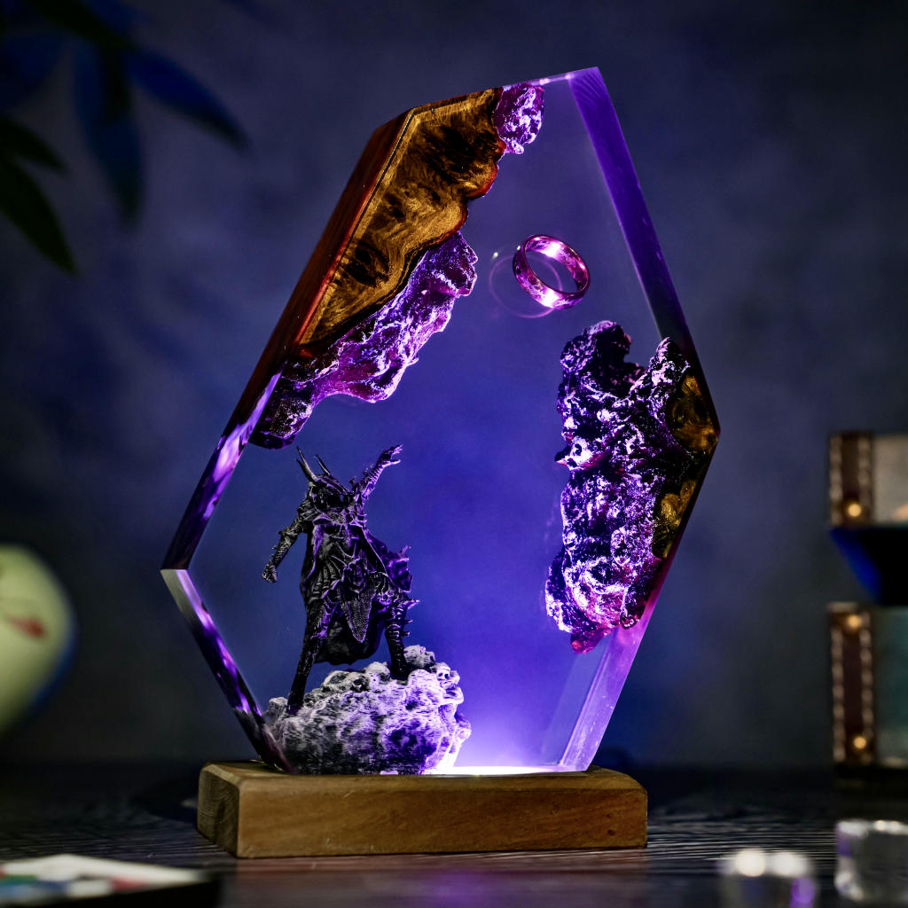 Lord of The Ring Night Light 6 Lord of the Ring Dark Lord LED Lamp