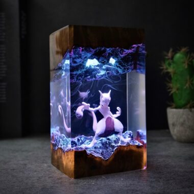 MEW and MEWTWO Epoxy Lamp
