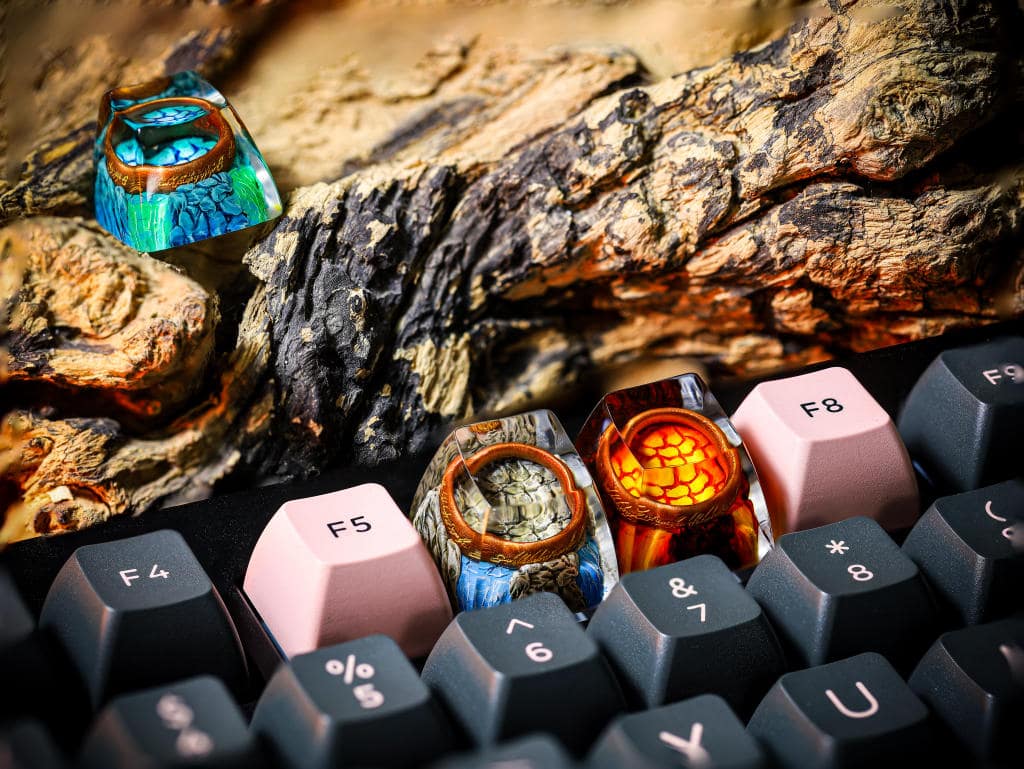 Lord of the Ring Artisan Keycap ver 2 13 Lord of the ring artisan keycap ver 2