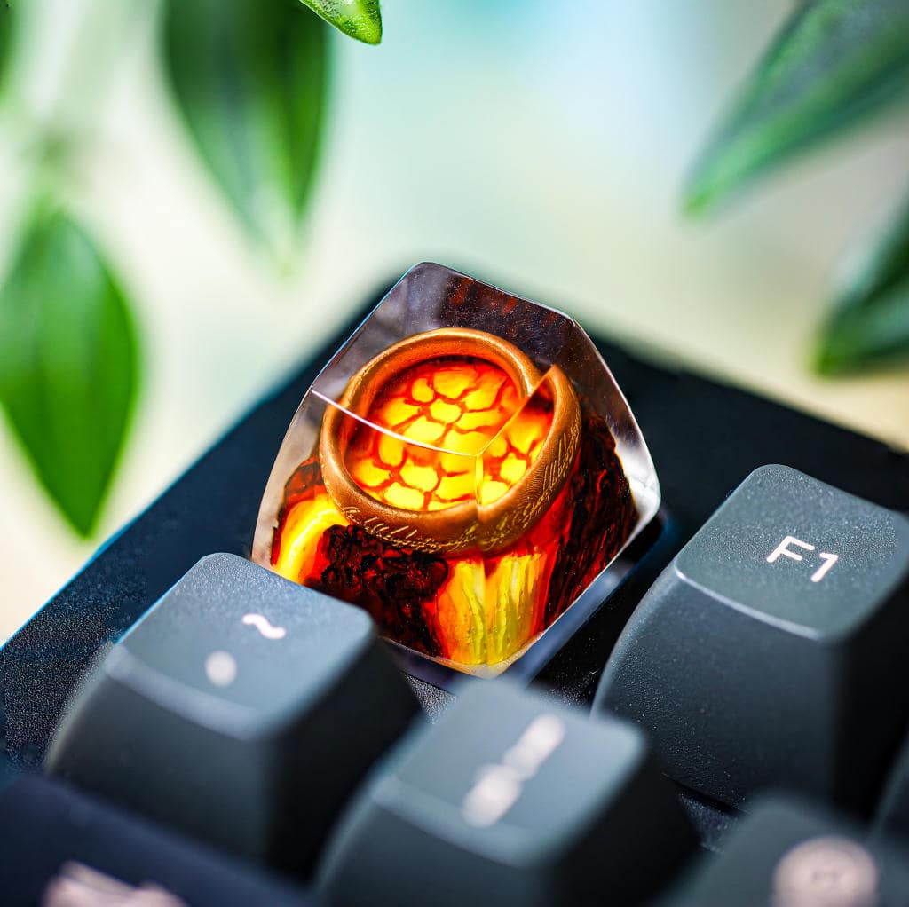 Lord of the Ring Artisan Keycap ver 2 9 Lord of the ring artisan keycap ver 2