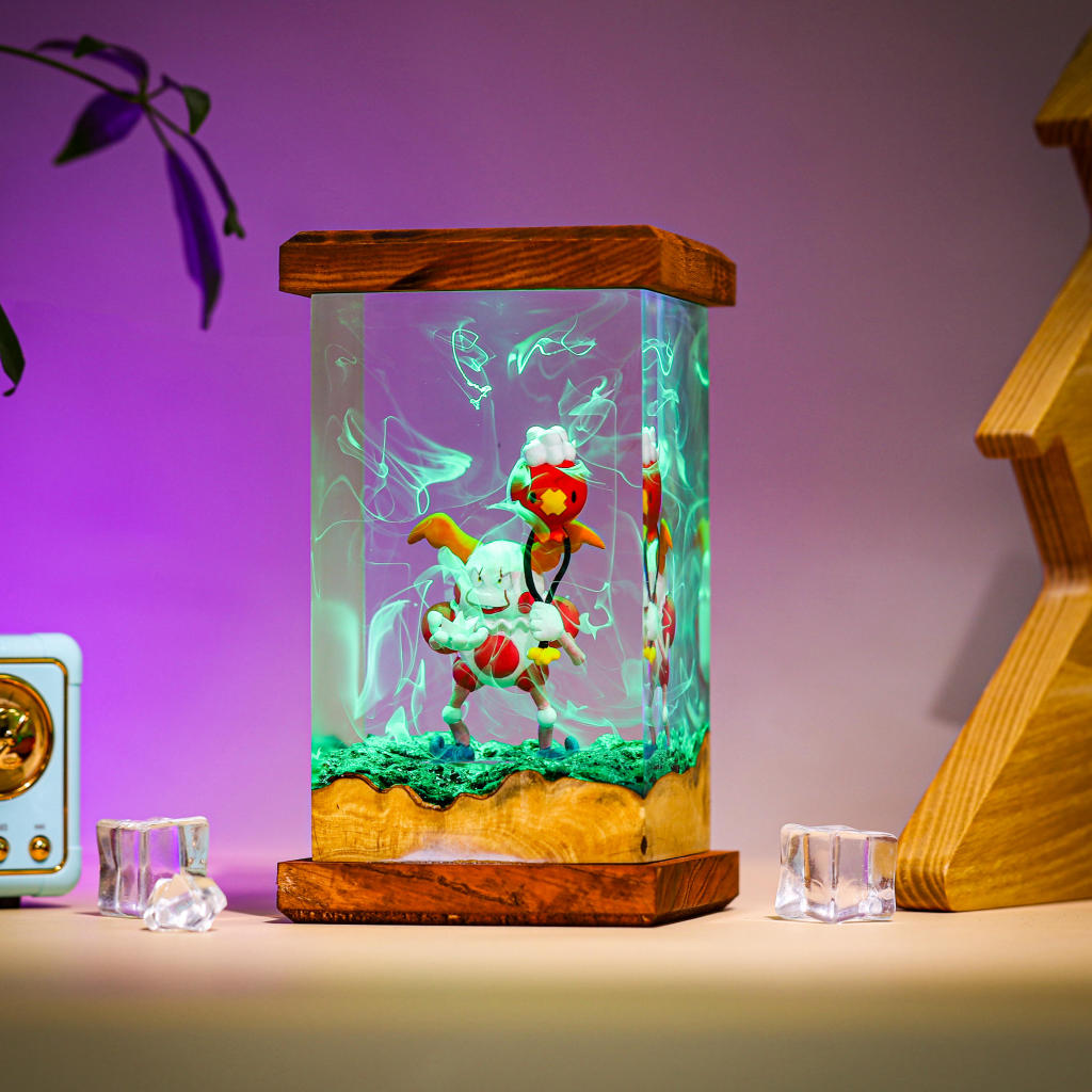 Mr. Mime Pokémon Epoxy Night Lamp 10 Mr. Mime Pokémon Epoxy Night Lamp