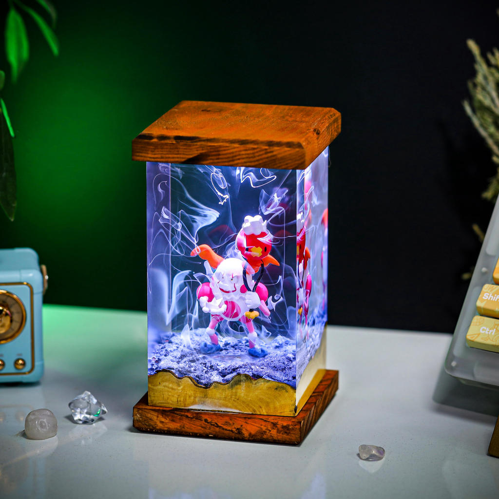 Mr. Mime Pokémon Epoxy Night Lamp 7 Mr. Mime Pokémon Epoxy Night Lamp