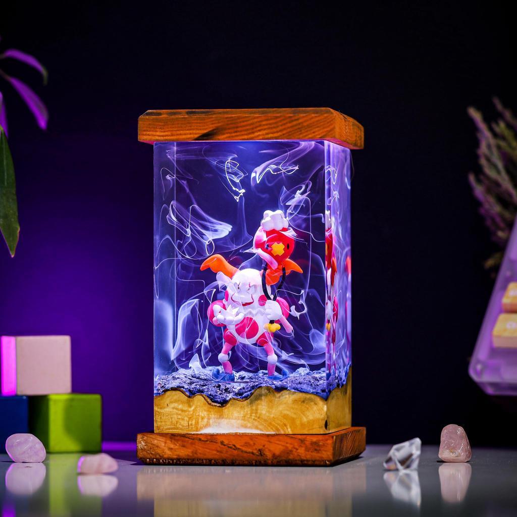 Mr. Mime Pokémon Epoxy Night Lamp 8 Mr. Mime Pokémon Epoxy Night Lamp