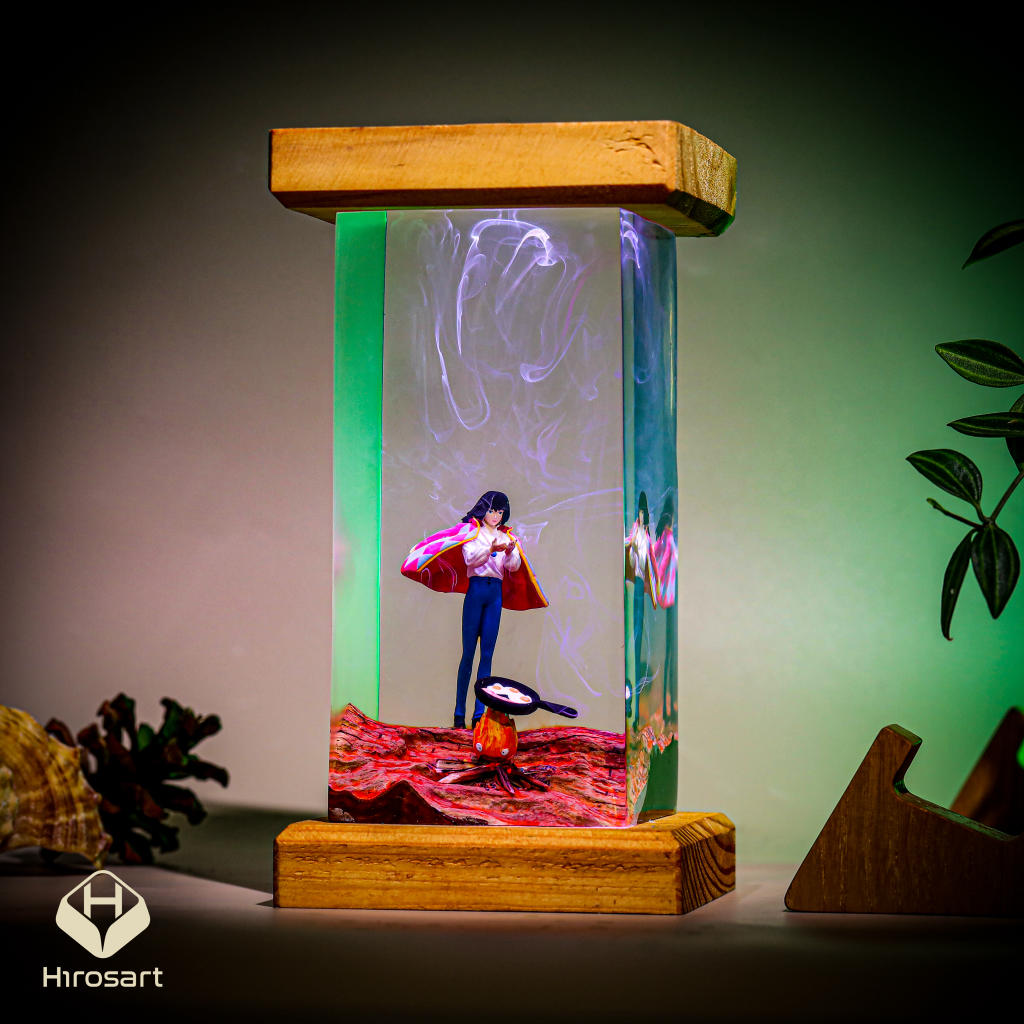 Howl's Moving Castle Epoxy Night Light 2 Howl's Moving Castle Epoxy Night Light