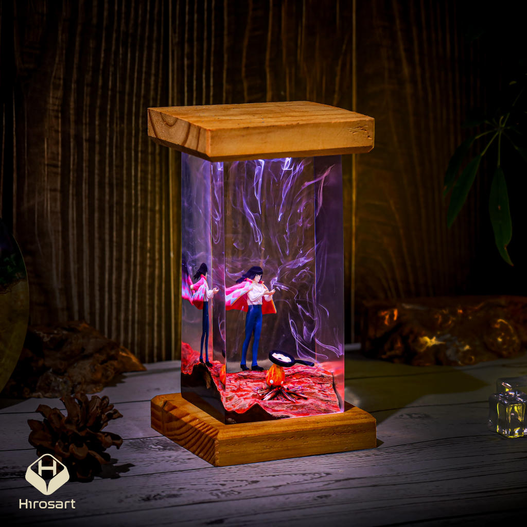 Howl's Moving Castle Epoxy Night Light 4 Howl's Moving Castle Epoxy Night Light