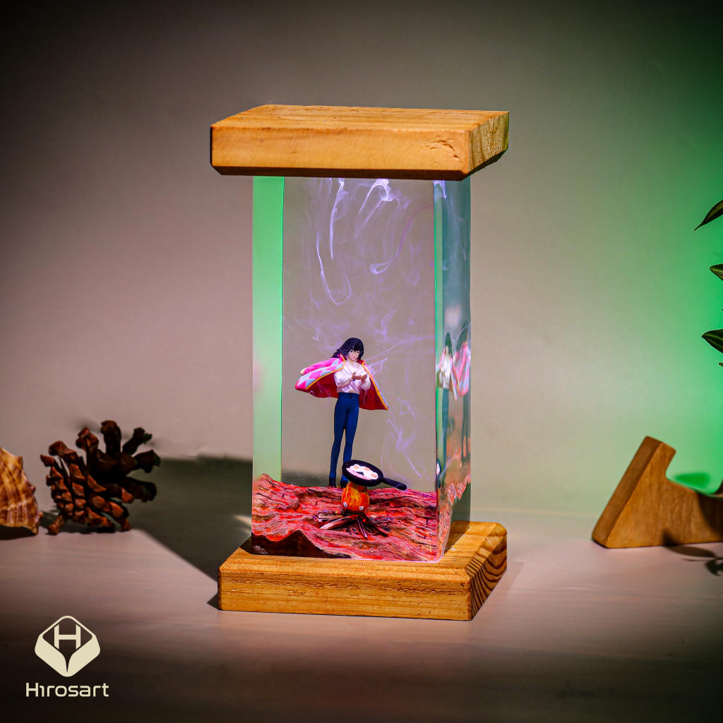 Howl's Moving Castle Epoxy Night Light 7 Howl's Moving Castle Epoxy Night Light