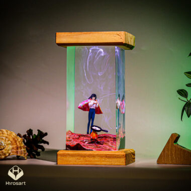 Howl's Moving Castle Epoxy Night Light