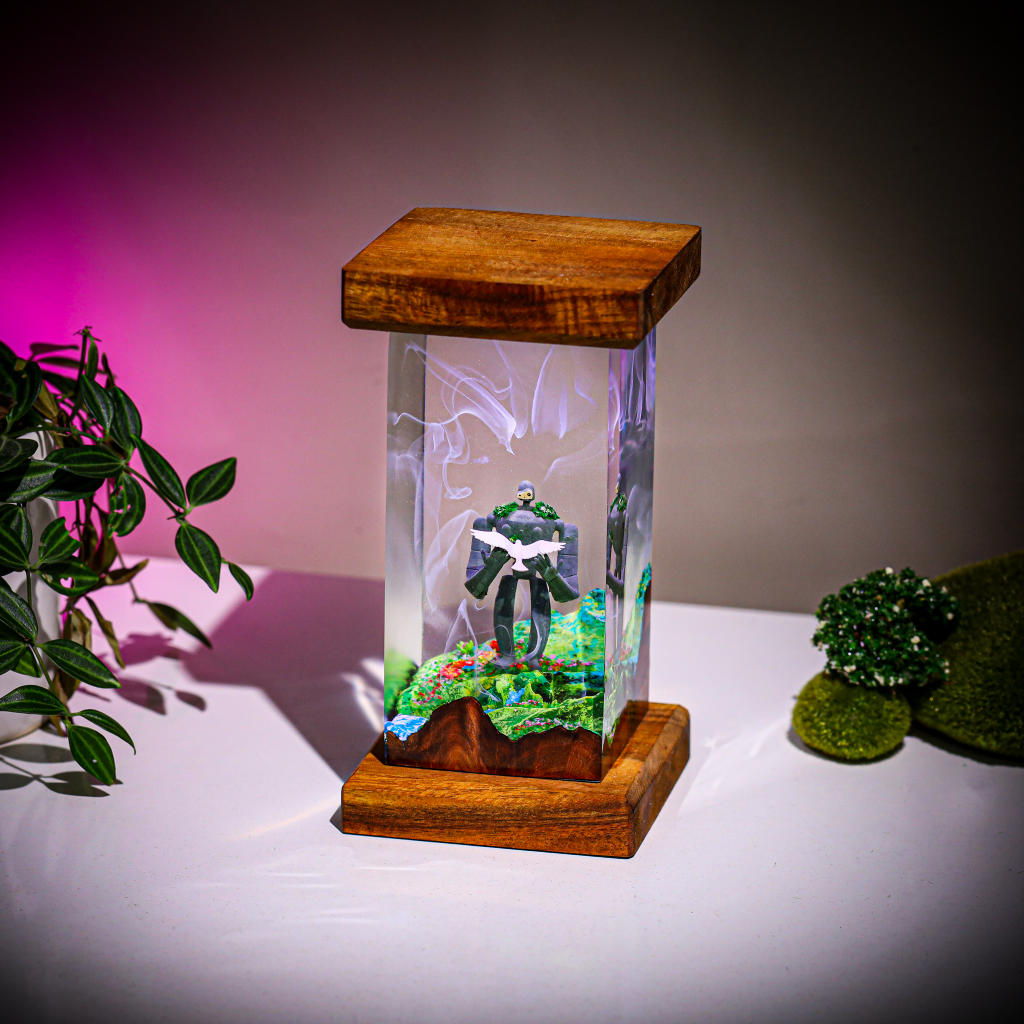 Laputa Robot Epoxy Lamp 6 Laputa Robot Epoxy Lamp