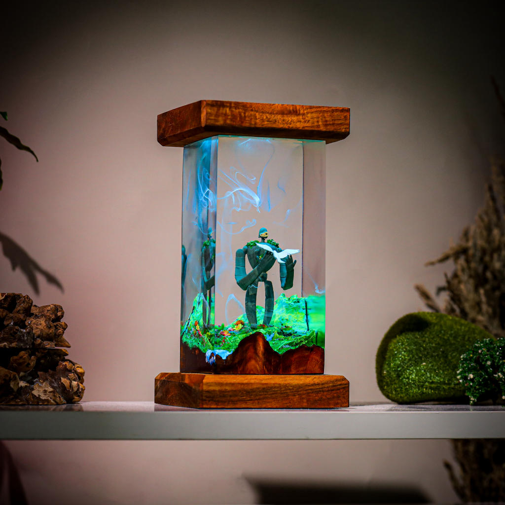 Laputa Robot Epoxy Lamp 7 Laputa Robot Epoxy Lamp