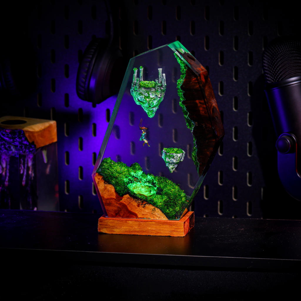 TOTK's Sky Islands in The Legend of Zelda Epoxy Lamp 6 TOTK's Sky Islands in The Legend of Zelda Epoxy Lamp