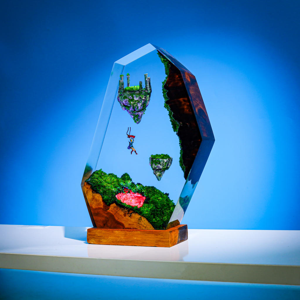 TOTK's Sky Islands in The Legend of Zelda Epoxy Lamp 4 TOTK's Sky Islands in The Legend of Zelda Epoxy Lamp