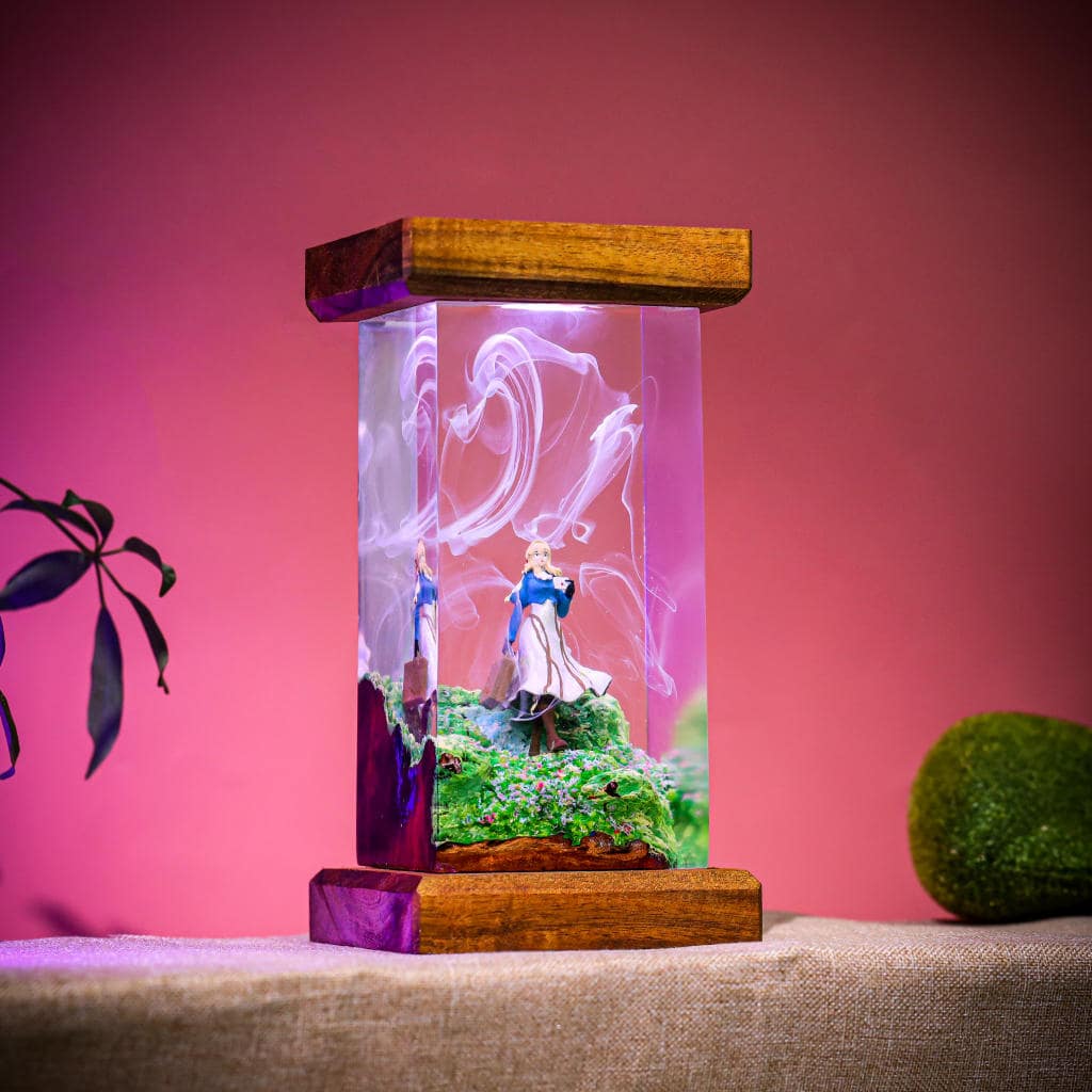 Violet Evergarden Epoxy Lamp 7 Violet Evergarden Epoxy Lamp