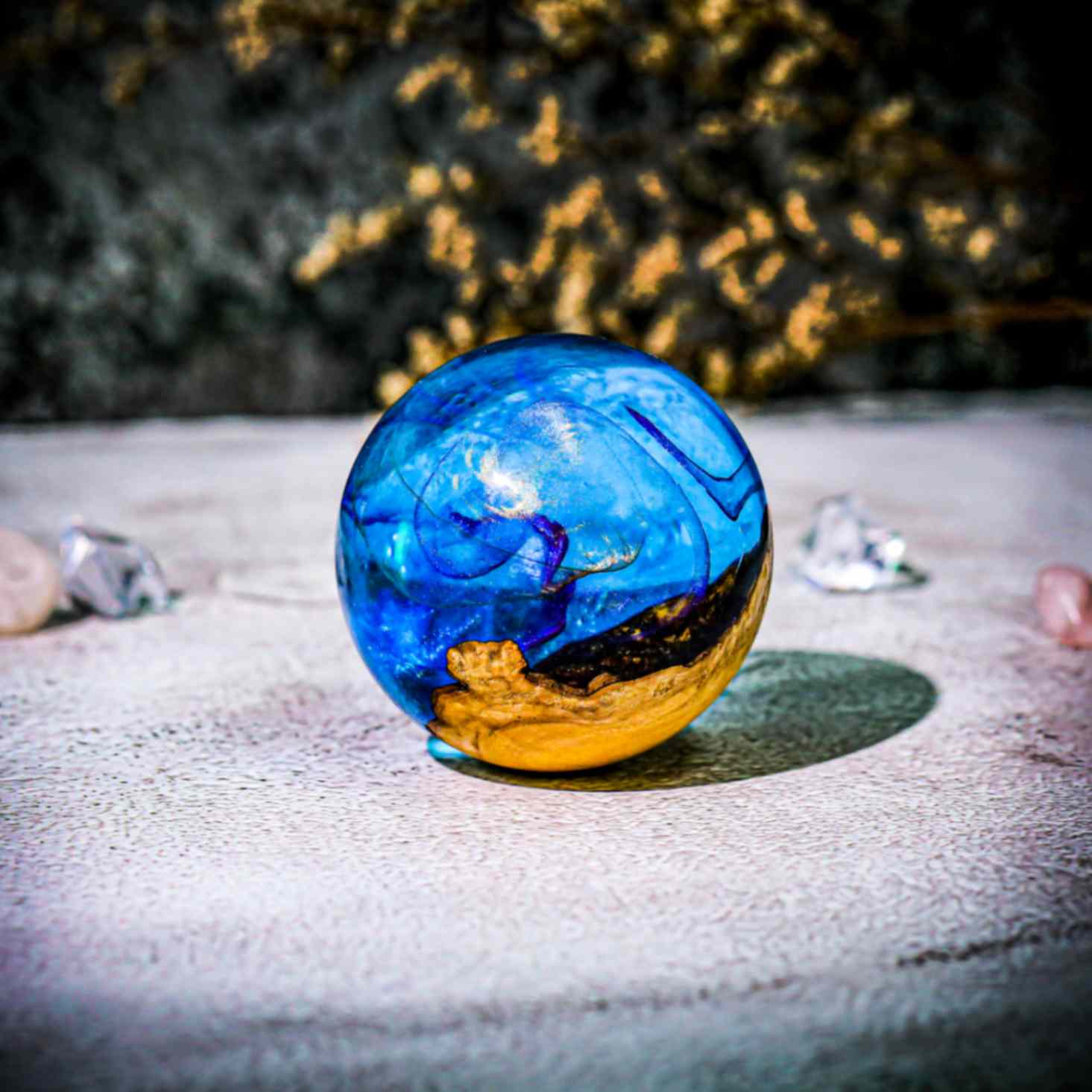 Galaxy Resin Paperweight 8 Galaxy Resin Paperweight