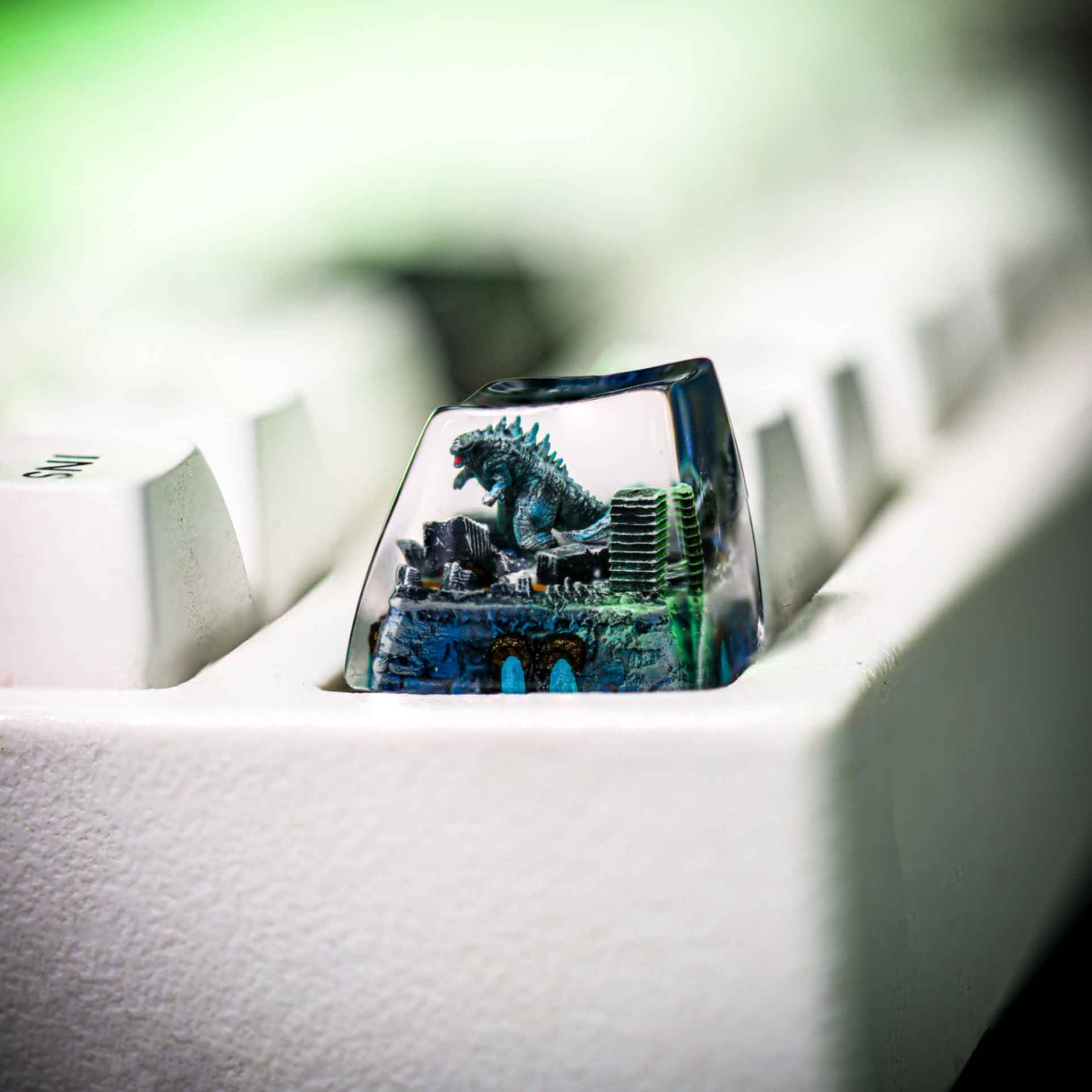 Blind Box Keycaps 23 Godzilla Monster Artisan Keycap