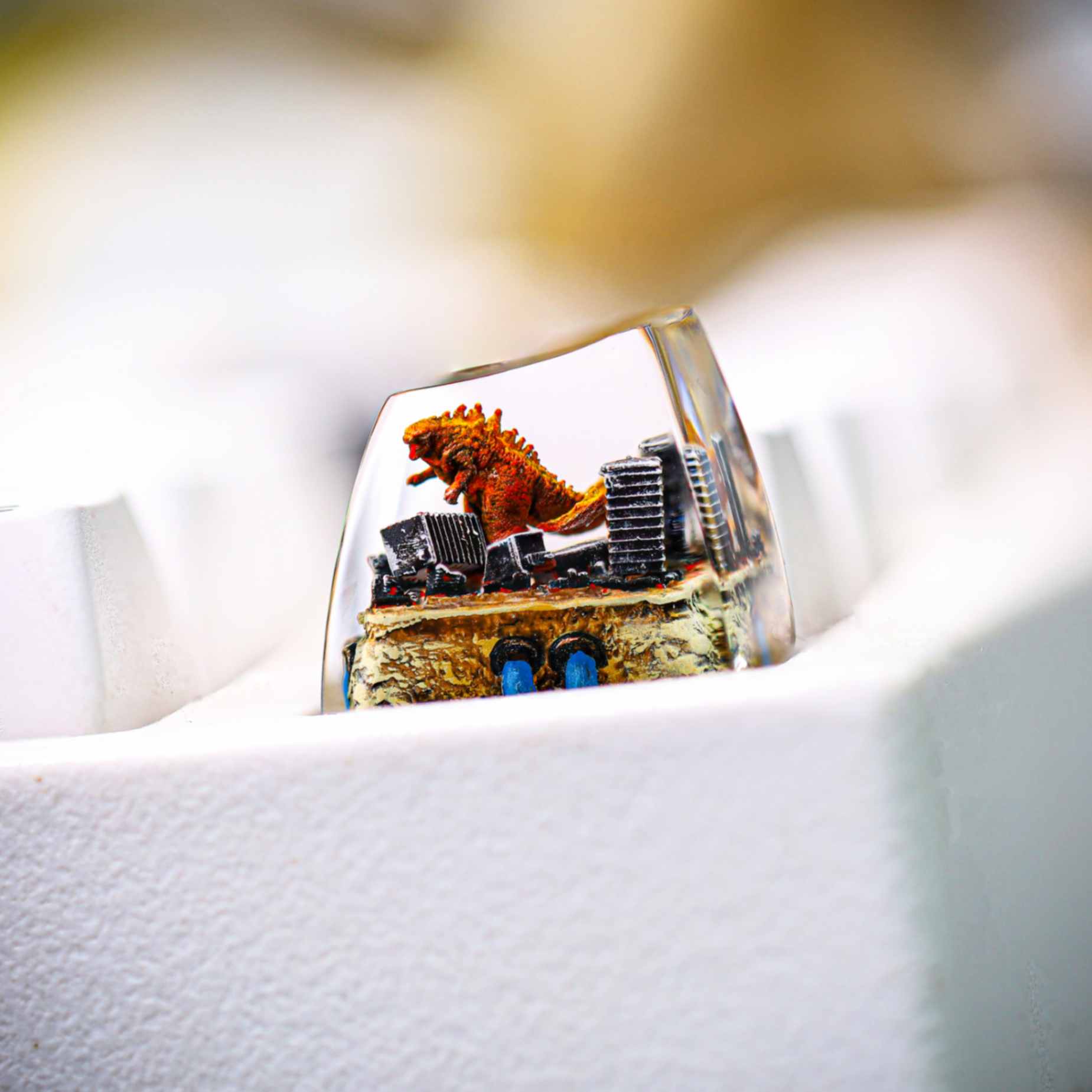 Blind Box Keycaps 22 Godzilla Monster Artisan Keycap
