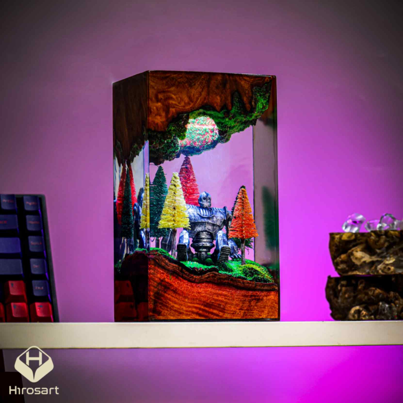 The Giant Iron Epoxy Night Light 7 The Giant Iron Epoxy Night Light