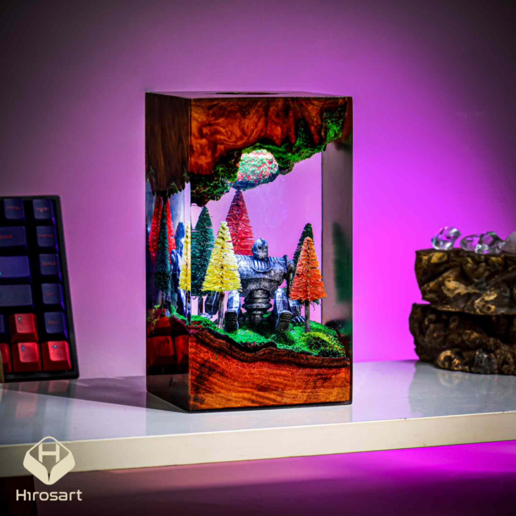 The Giant Iron Epoxy Night Light 2 The Giant Iron Epoxy Night Light