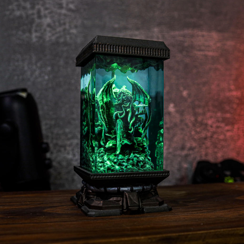 Cthulhu Diorama Light 2 Cthulhu Diorama Light