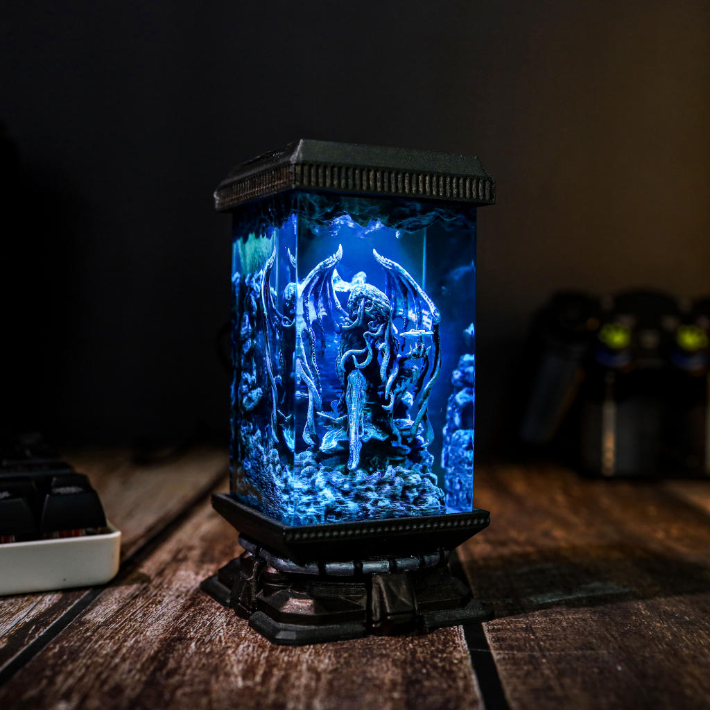 Cthulhu Diorama Light 5 Cthulhu Diorama Light