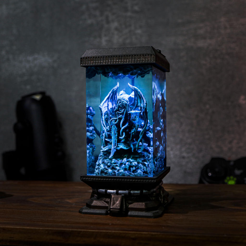 Cthulhu Diorama Light 6 Cthulhu Diorama Light