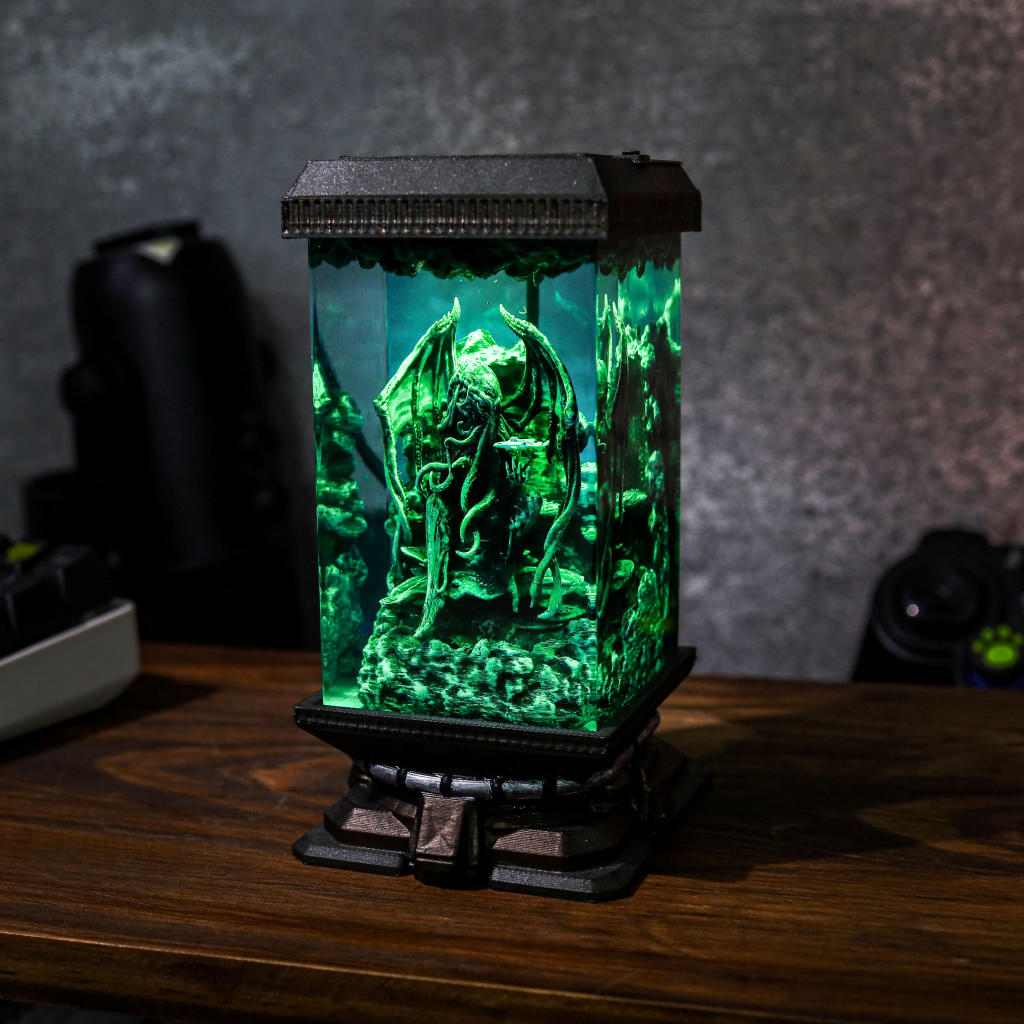 Cthulhu Diorama Light 7 Cthulhu Diorama Light