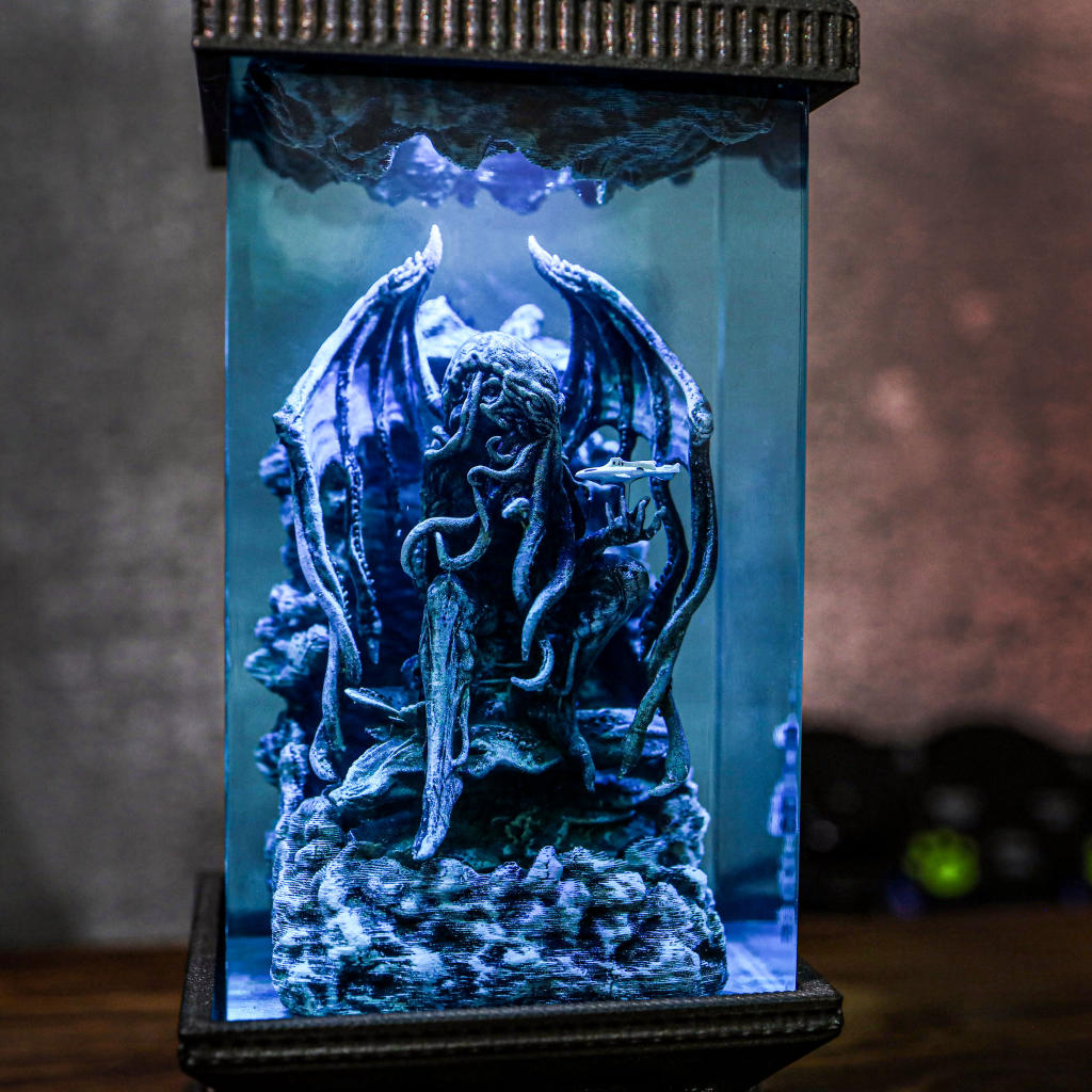 Cthulhu Diorama Light 8 Cthulhu Diorama Light