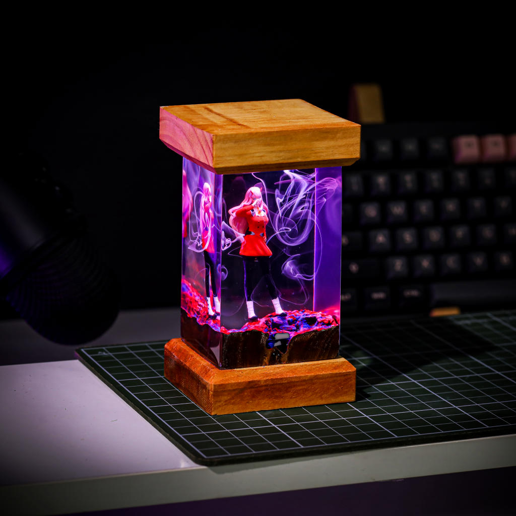 Darling In The Franxx Zero Two Resin Lamp 8 Darling In The Franxx Zero Two Resin Lamp