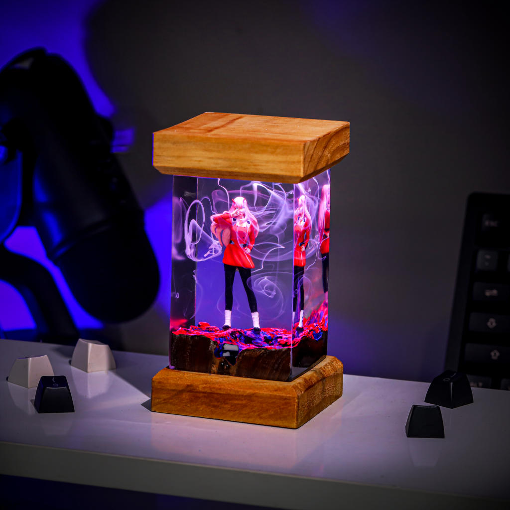 Darling In The Franxx Zero Two Resin Lamp 3 Darling In The Franxx Zero Two Resin Lamp