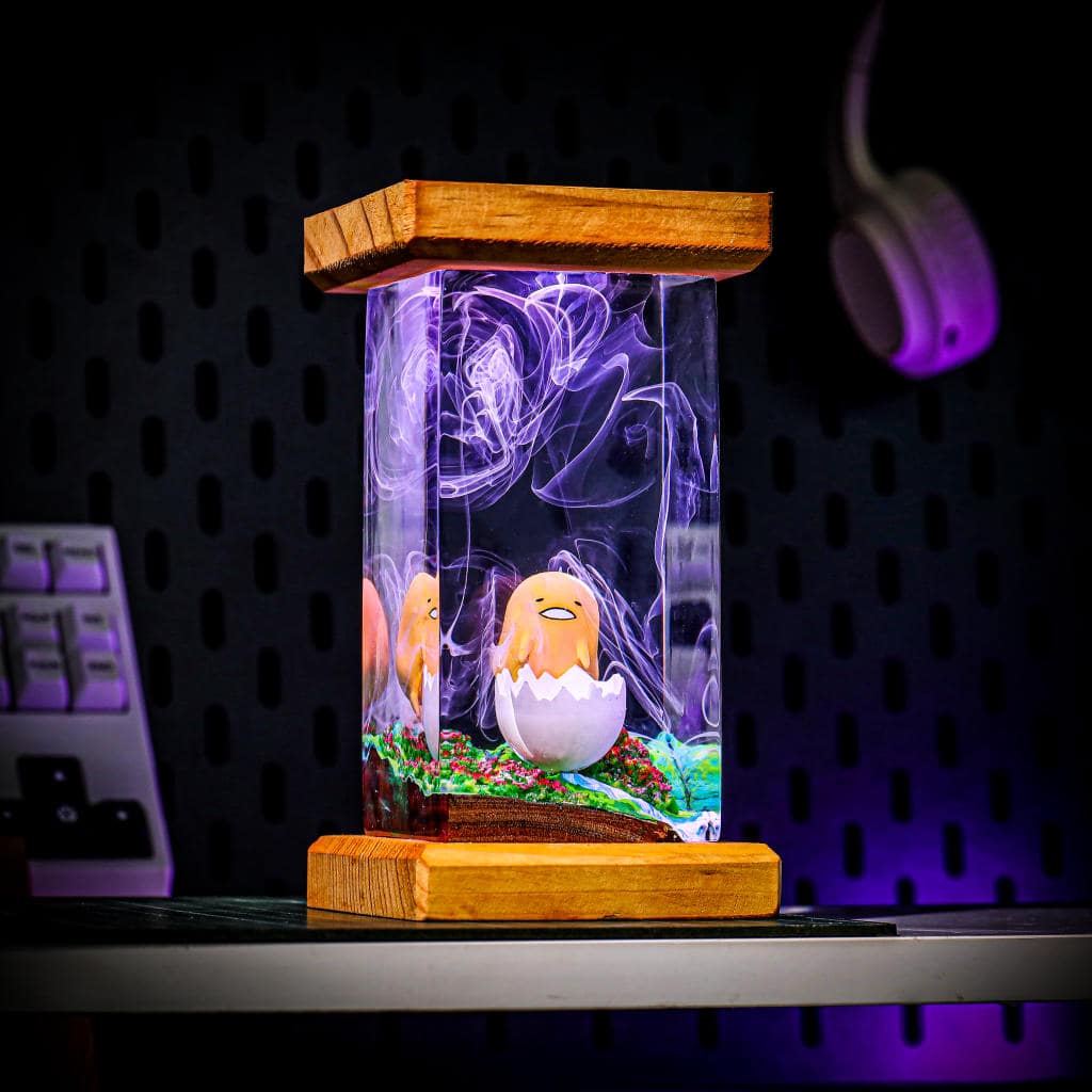 Gudetama Resin Lamp 3 Gudetama Resin Lamp