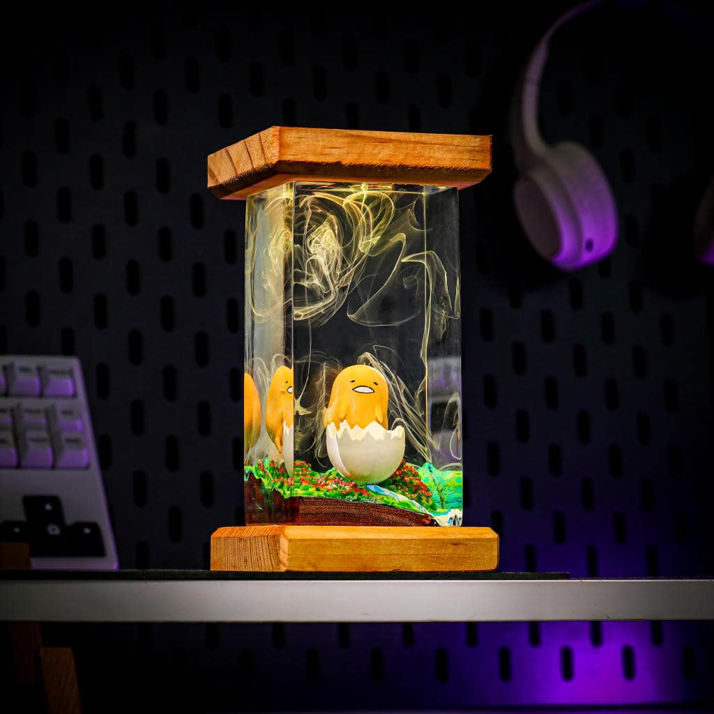 Gudetama Resin Lamp 4 Gudetama Resin Lamp