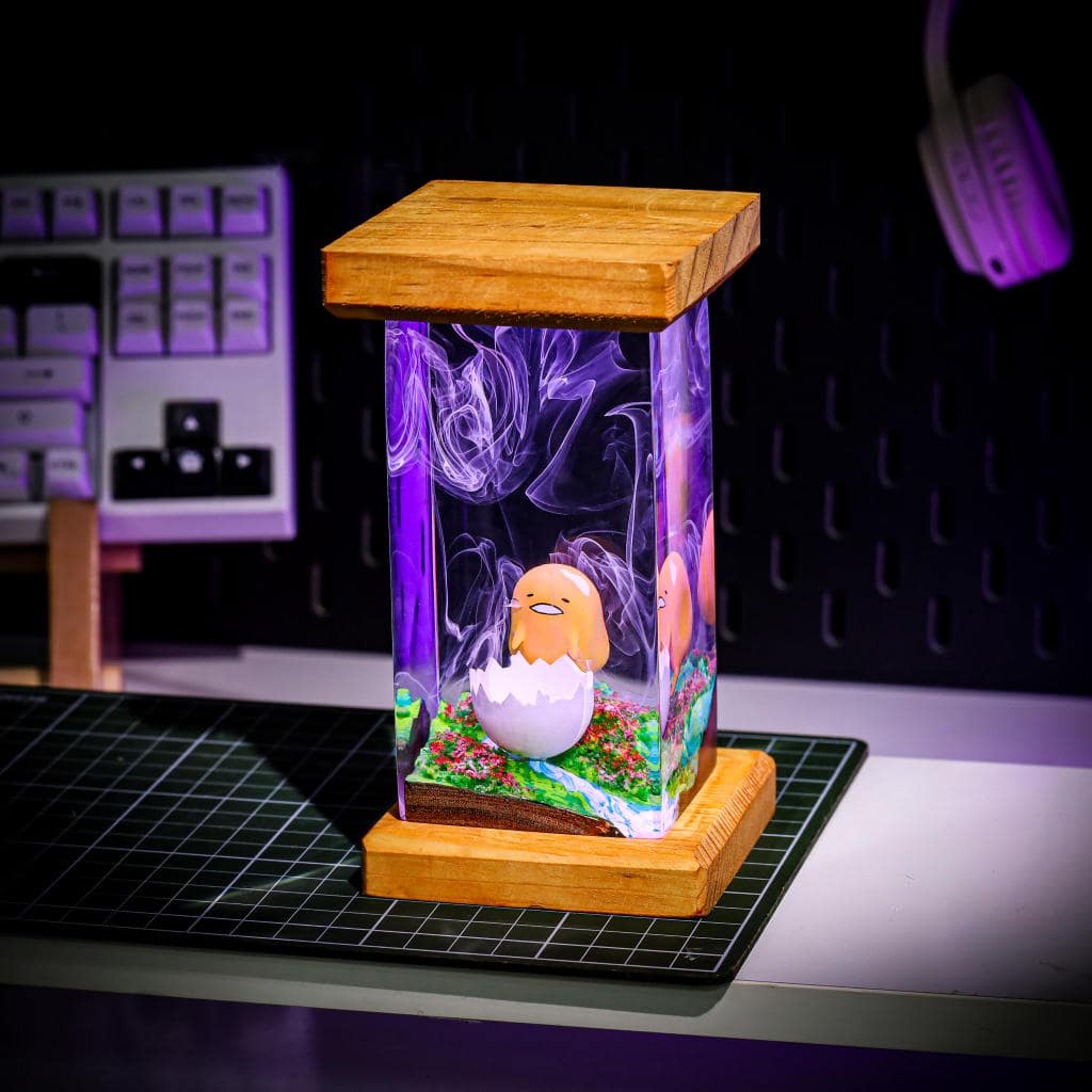Gudetama Resin Lamp 5 Gudetama Resin Lamp