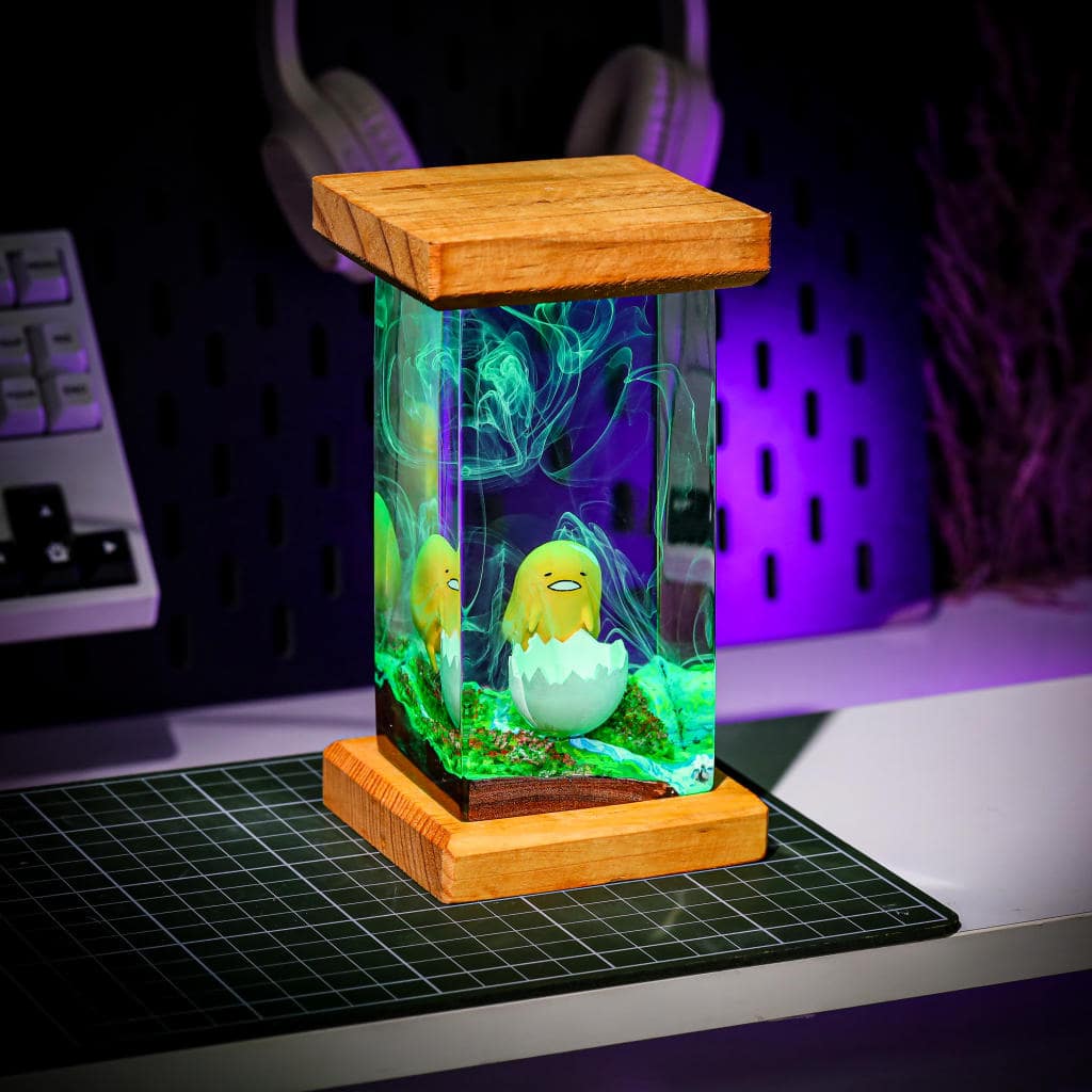 Gudetama Resin Lamp 8 Gudetama Resin Lamp