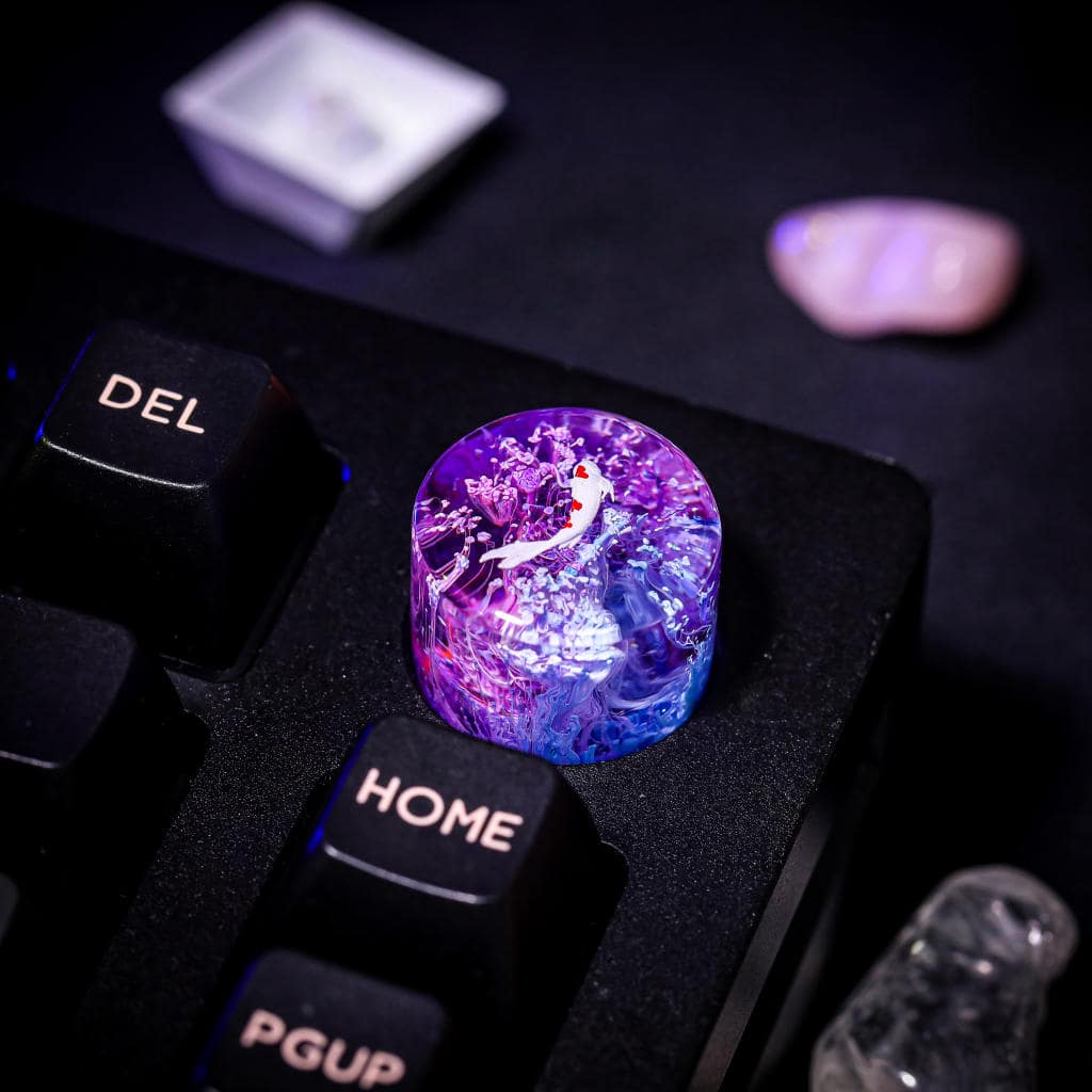 Koi Artisan Keyboard Knob 2 Koi Artisan Keyboard Knob