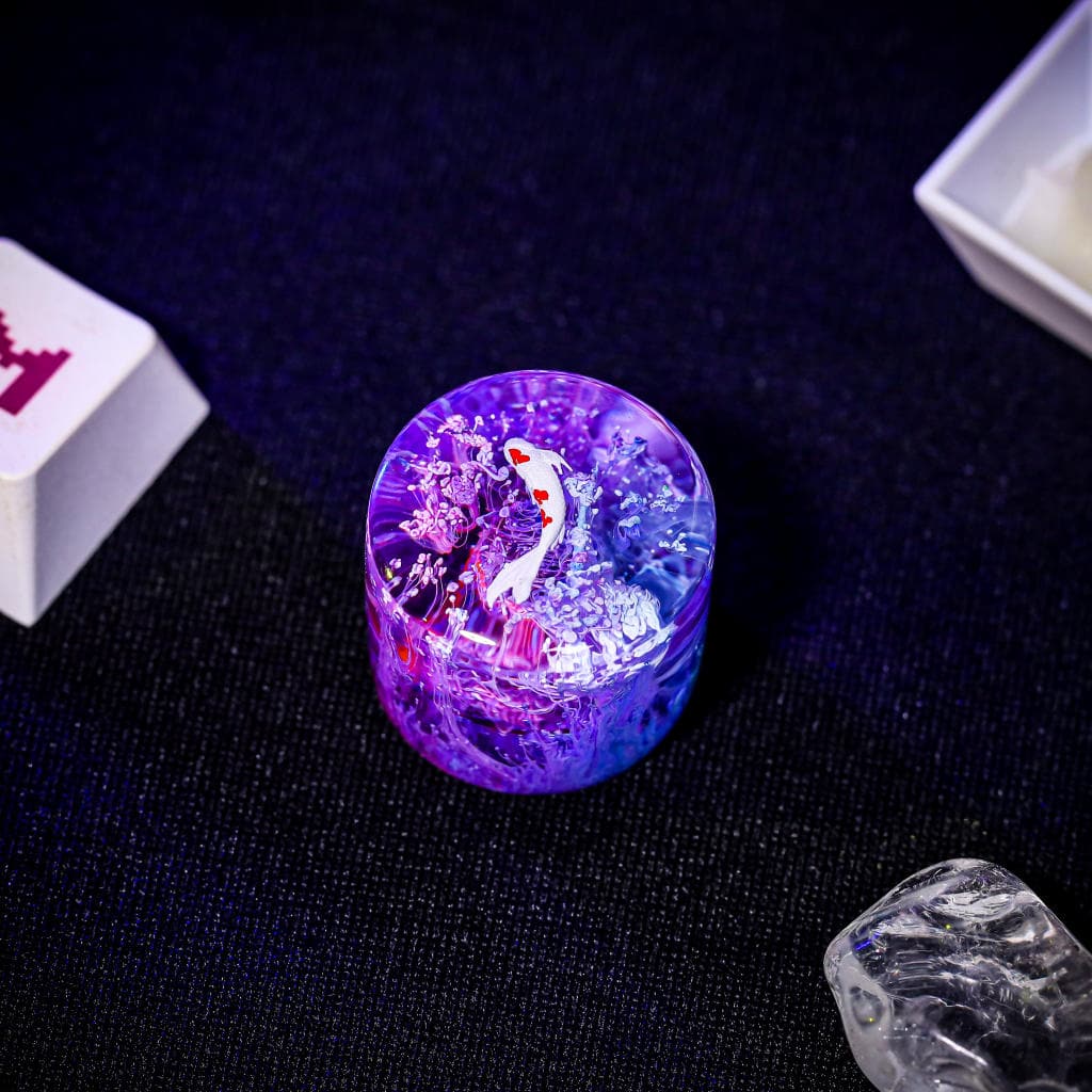 Koi Artisan Keyboard Knob 11 Koi Artisan Keyboard Knob