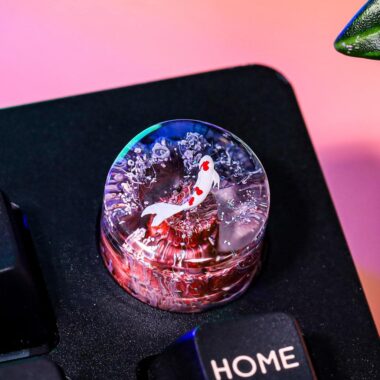 Koi Artisan Keyboard Knob